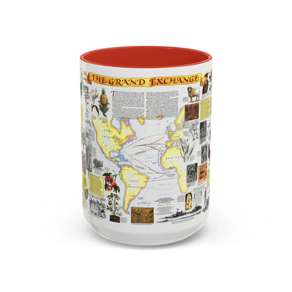 The Grand Exchange (1992) (Map) Accent Coffee Mug-15oz-Red-Go Mug Yourself