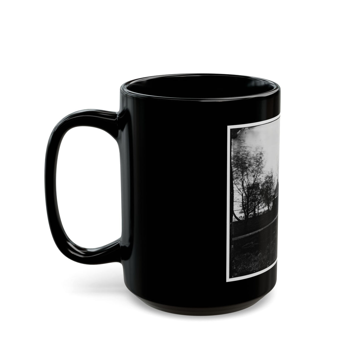 Virginia. House (U.S. Civil War) Black Coffee Mug