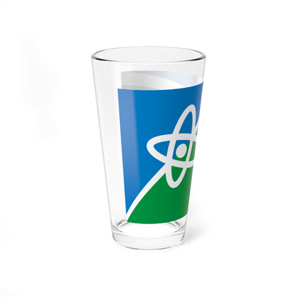 Flag of Protvino (Russia) Pint Glass 16oz