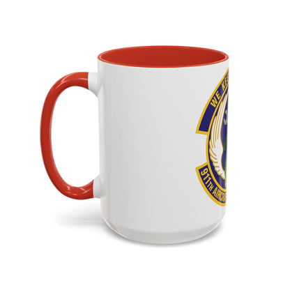 911th Aircraft Maintenance Squadron (U.S. Air Force) Accent Coffee Mug