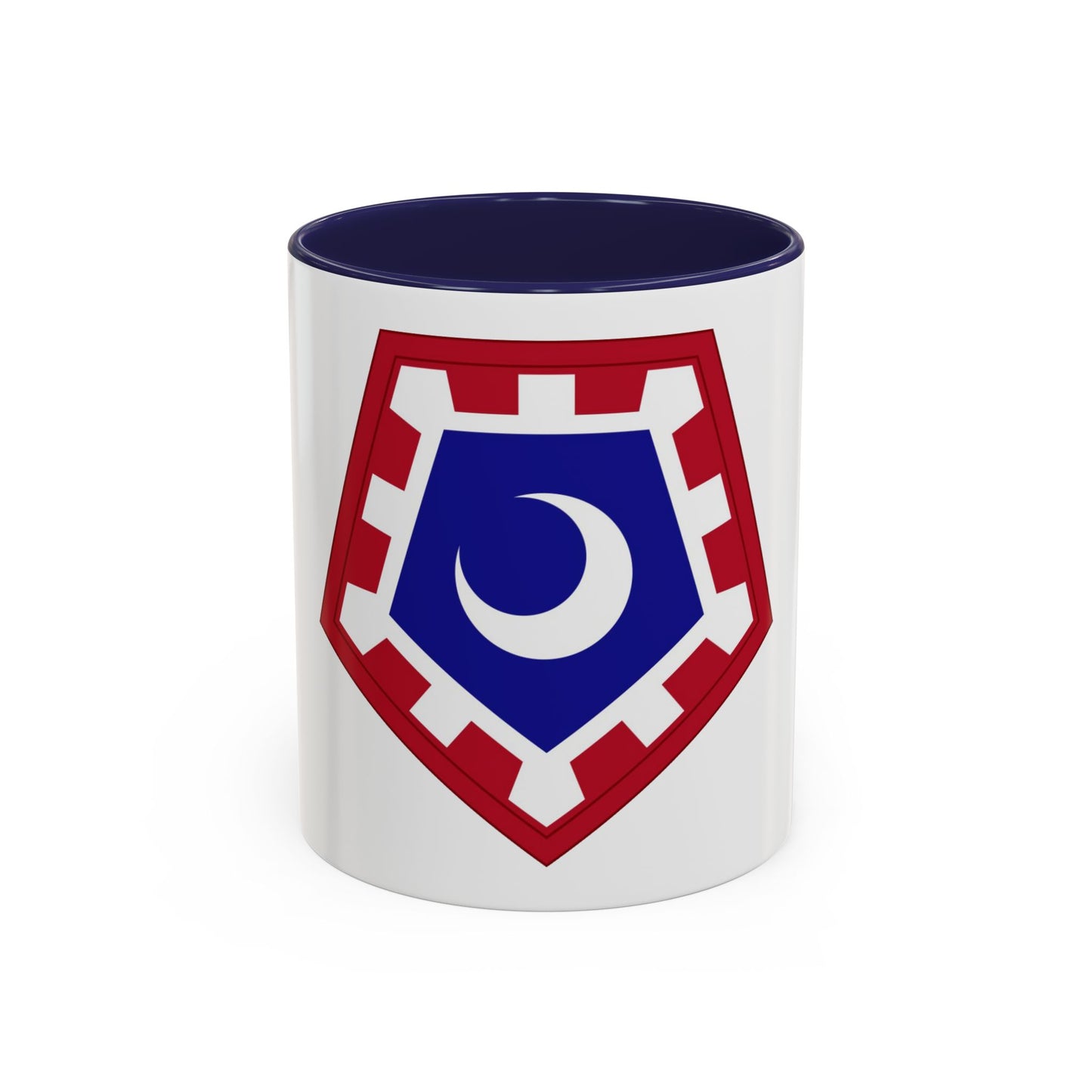 117 Engineer Brigade (U.S. Army) Accent Coffee Mug