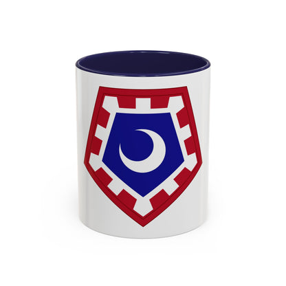 117 Engineer Brigade (U.S. Army) Accent Coffee Mug