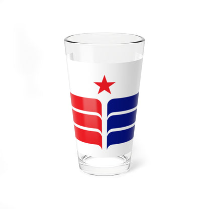 Proposed flag for Hong Kong SAR 014 (China) Pint Glass 16oz