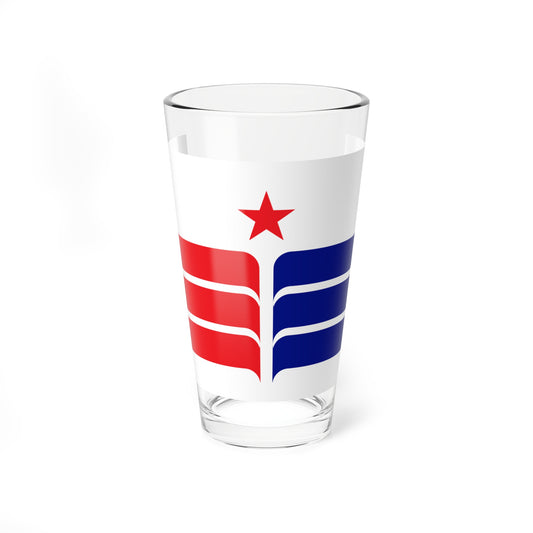 Proposed flag for Hong Kong SAR 014 (China) Pint Glass 16oz