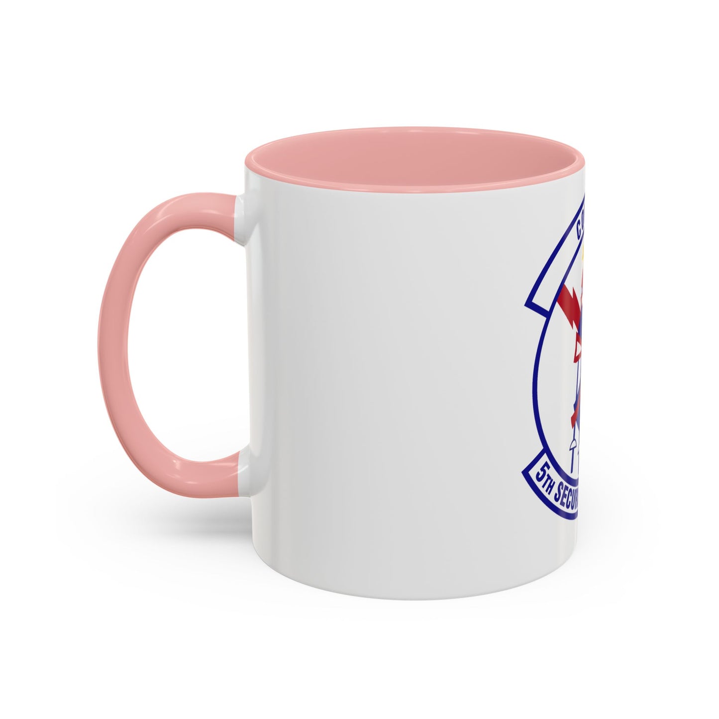 5th Security Forces Squadron (U.S. Air Force) Accent Coffee Mug