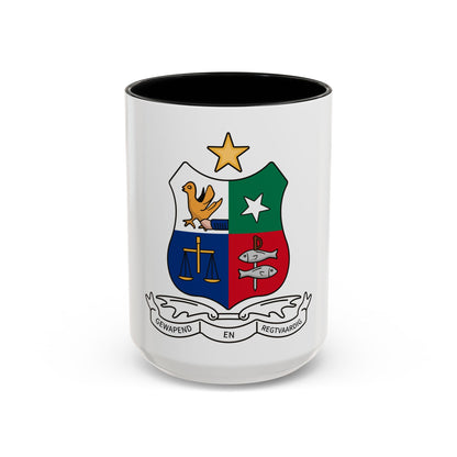 Coat of arms of Stellaland - Accent Coffee Mug