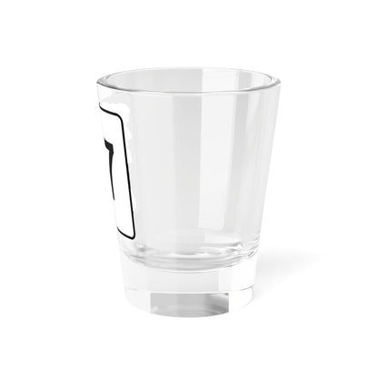 NH Route 97 (New Hampshire) (Road Sign) Shot Glass 1.5oz