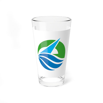 Flag of Kami Hyogo (Japan) Pint Glass 16oz