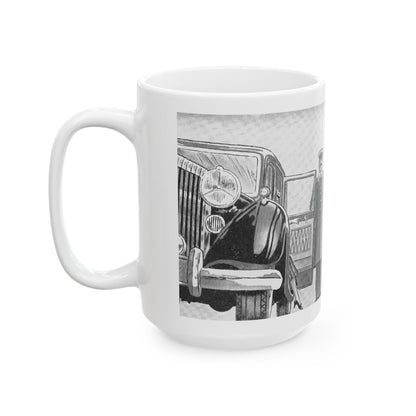 Fancy Town (1) - White Coffee Mug