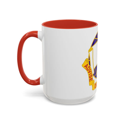 308 Civil Affairs Brigade 2 (U.S. Army) Accent Coffee Mug