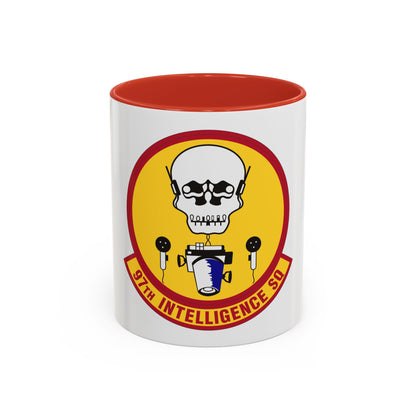 97th Intelligence Squadron (U.S. Air Force) Accent Coffee Mug