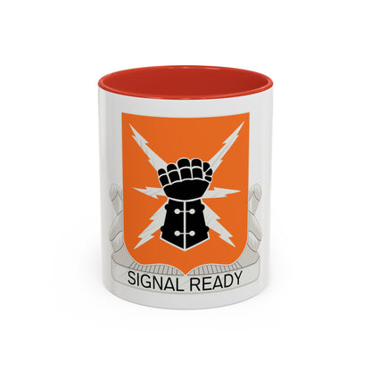 38th Signal Battalion (U.S. Army) Accent Coffee Mug
