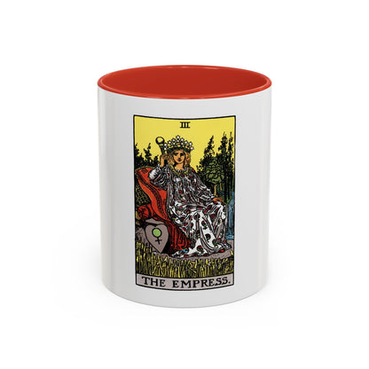 The Empress (Tarot Card) Accent Coffee Mug