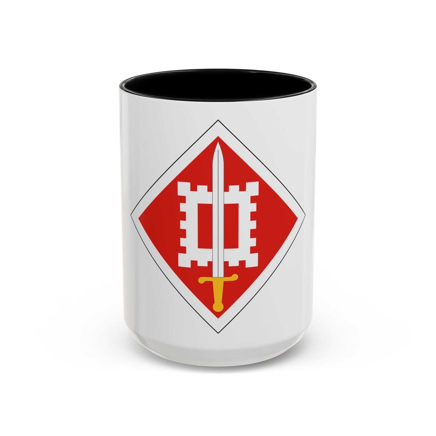 18th Engineer Brigade (U.S. Army) Accent Coffee Mug