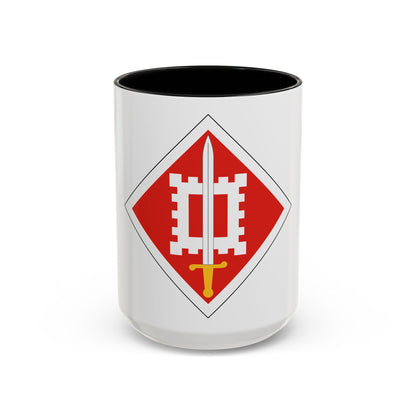 18th Engineer Brigade (U.S. Army) Accent Coffee Mug