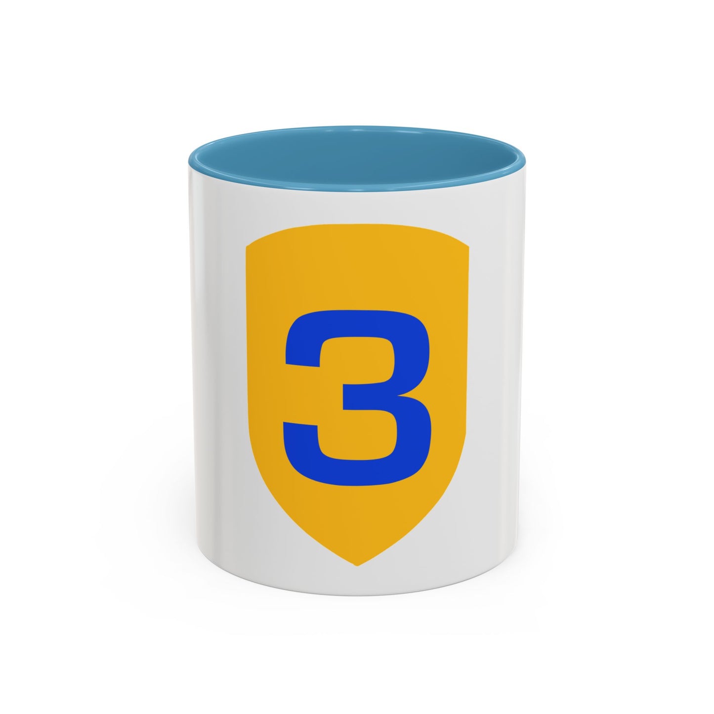US 3rd Cavalry Division (U.S. Army) Accent Coffee Mug