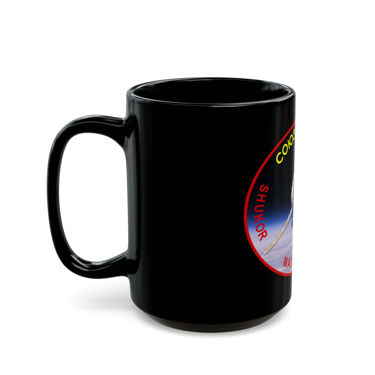 Soyuz TMA-11 (Soyuz Programme) Black Coffee Mug