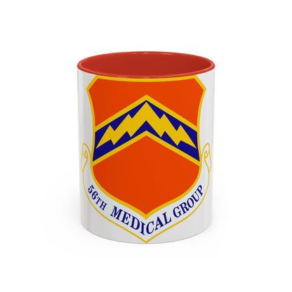 56th Medical Group (U.S. Air Force) Accent Coffee Mug