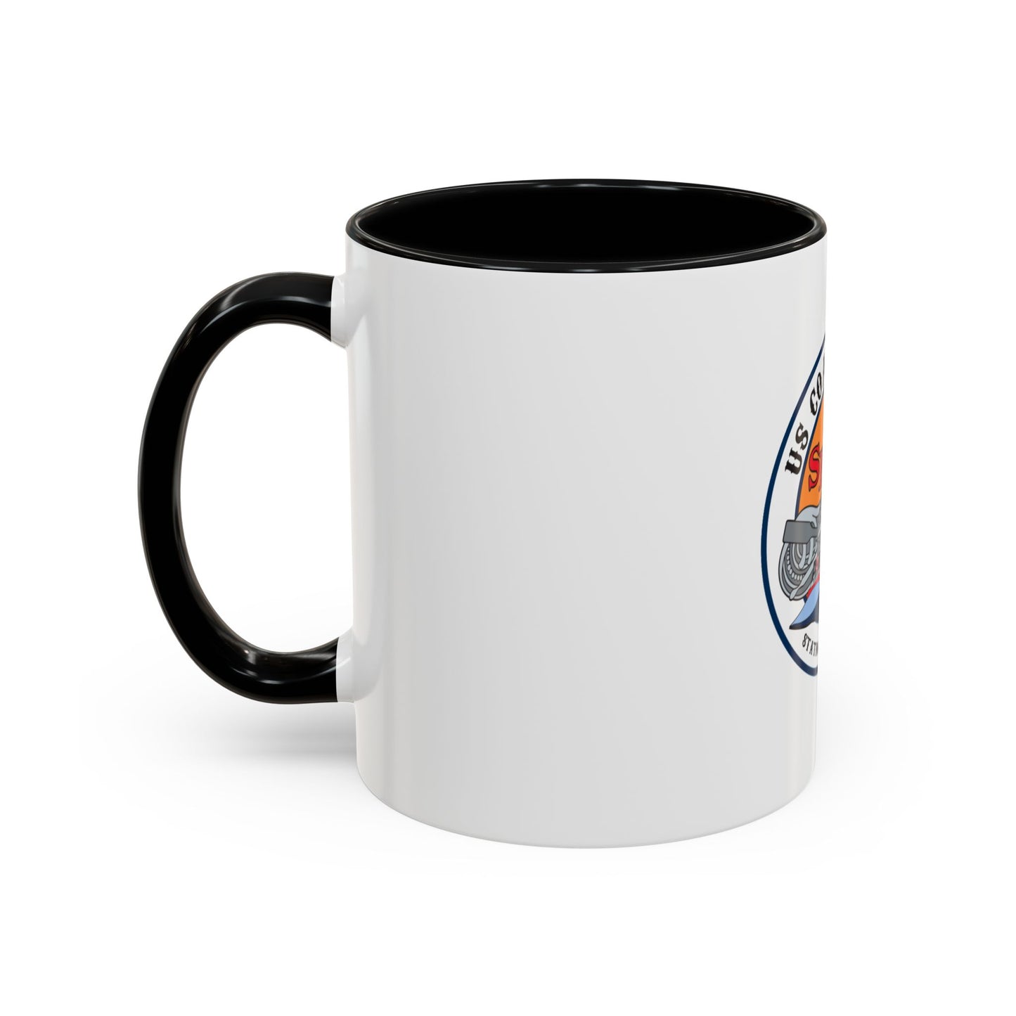 USCGS San Francisco Station (U.S. Coast Guard) Accent Coffee Mug