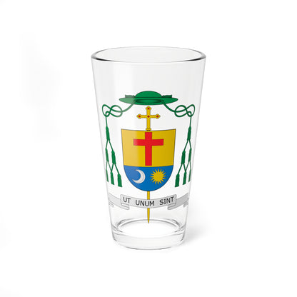 Escudo de Jesús Catalá Ibañéz (Spain) (Coat of Arms) Pint Glass 16oz