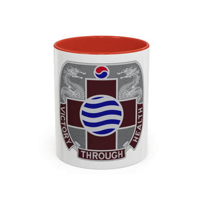 MEDDAC Korea US (U.S. Army) Accent Coffee Mug