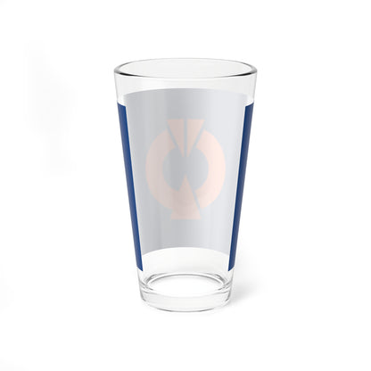 Flag of Nakajima Ishikawa 1956-2004 (Japan) Pint Glass 16oz