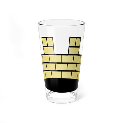 Mural Crown United Kingdom (United Kingdom) (Coat of Arms) Pint Glass 16oz