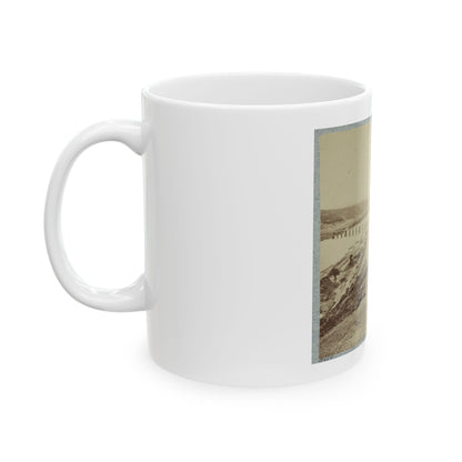 Army Bridge, Chattanooga, 1864(2) (U.S. Civil War) White Coffee Mug