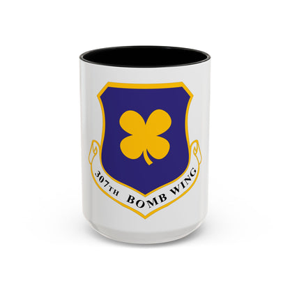 307th Bomb Wing (U.S. Air Force) Accent Coffee Mug