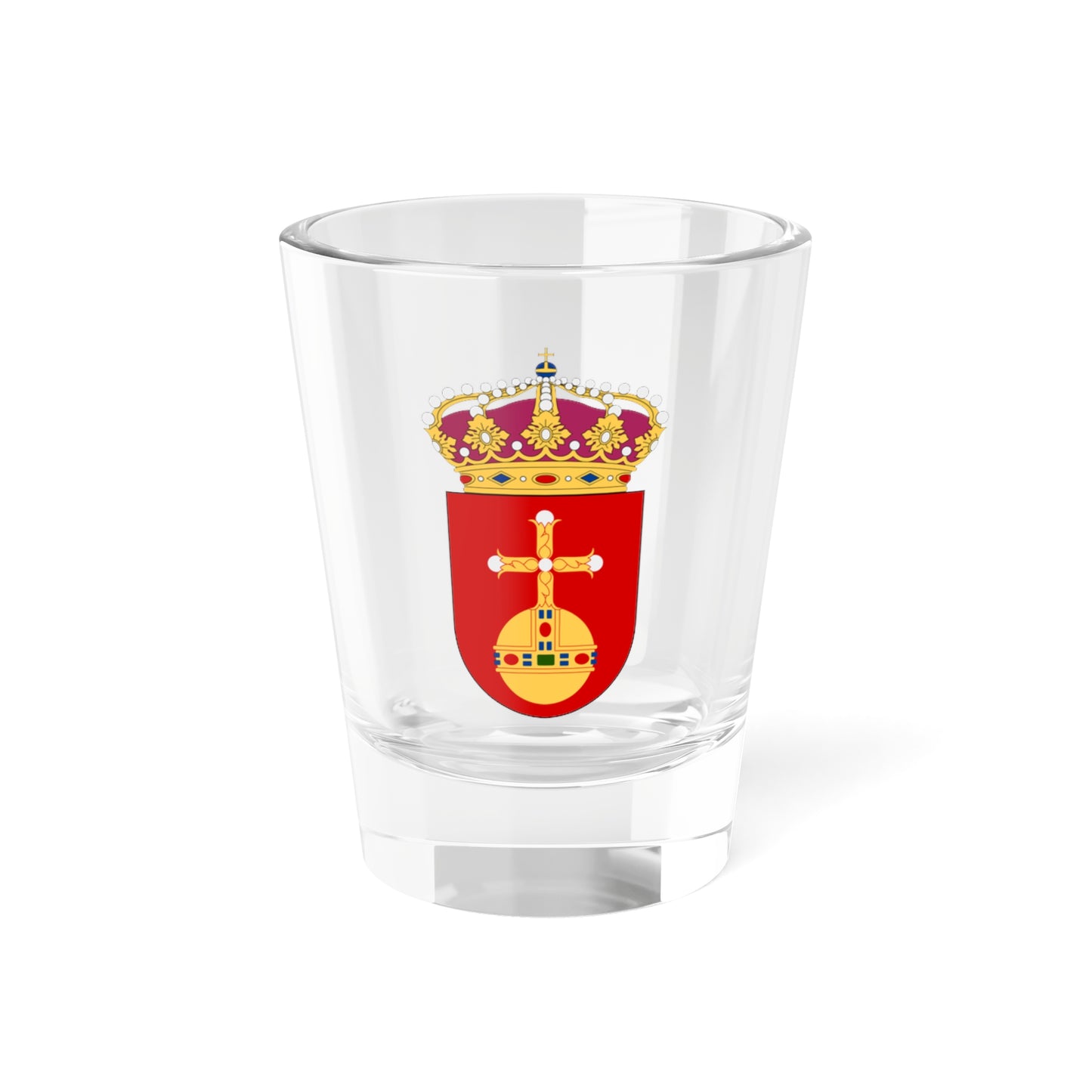 HMS Uppland vapen (Sweden) (Coat of Arms) Shot Glass 1.5oz