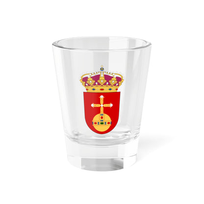 HMS Uppland vapen (Sweden) (Coat of Arms) Shot Glass 1.5oz