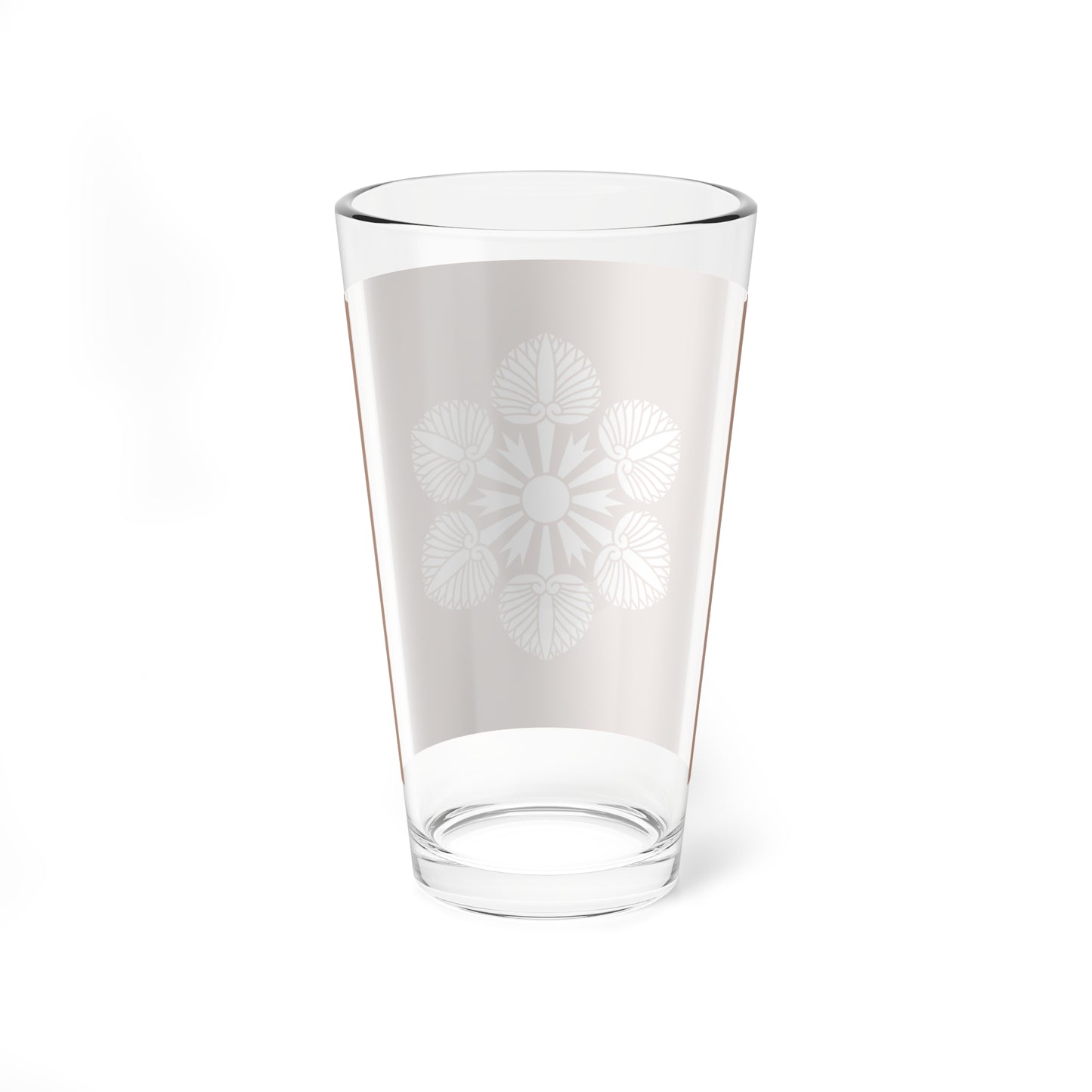Flag of the Tokugawa Lords of Mito in Hitachi Province B (Japan) Pint Glass 16oz