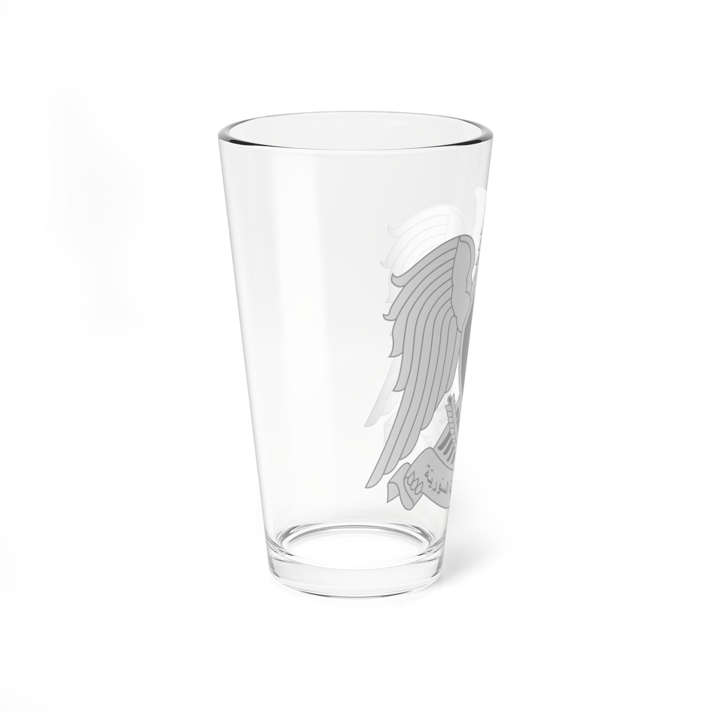 Seal of the President of Syria 1980-2024 (Syria) (Coat of Arms) Pint Glass 16oz