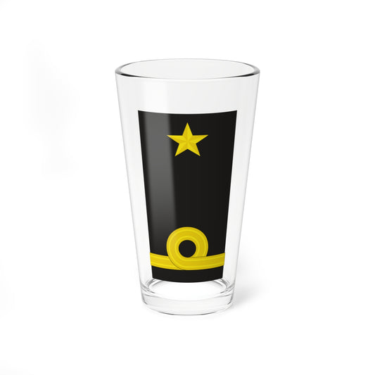 Mozambique Navy OF 3 (Mozambique) (Military Rank) Pint Glass 16oz