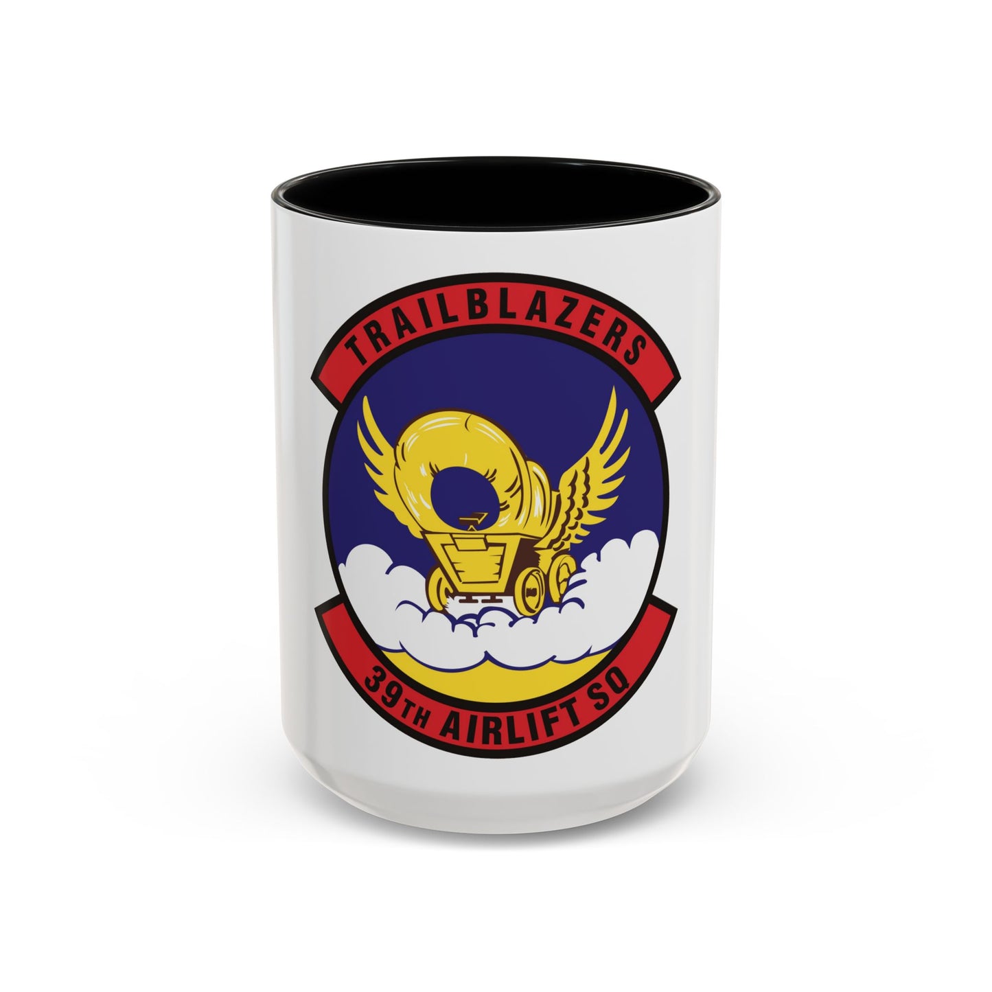 39th Airlift Squadron (U.S. Air Force) Accent Coffee Mug