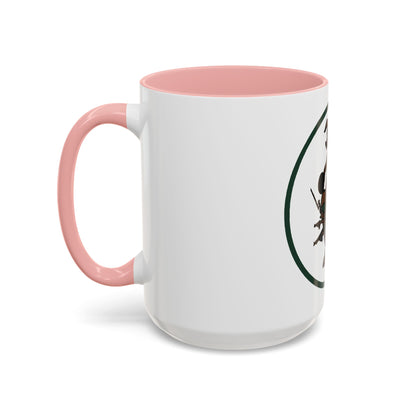 52 Airlift Squadron AMC (U.S. Air Force) Accent Coffee Mug