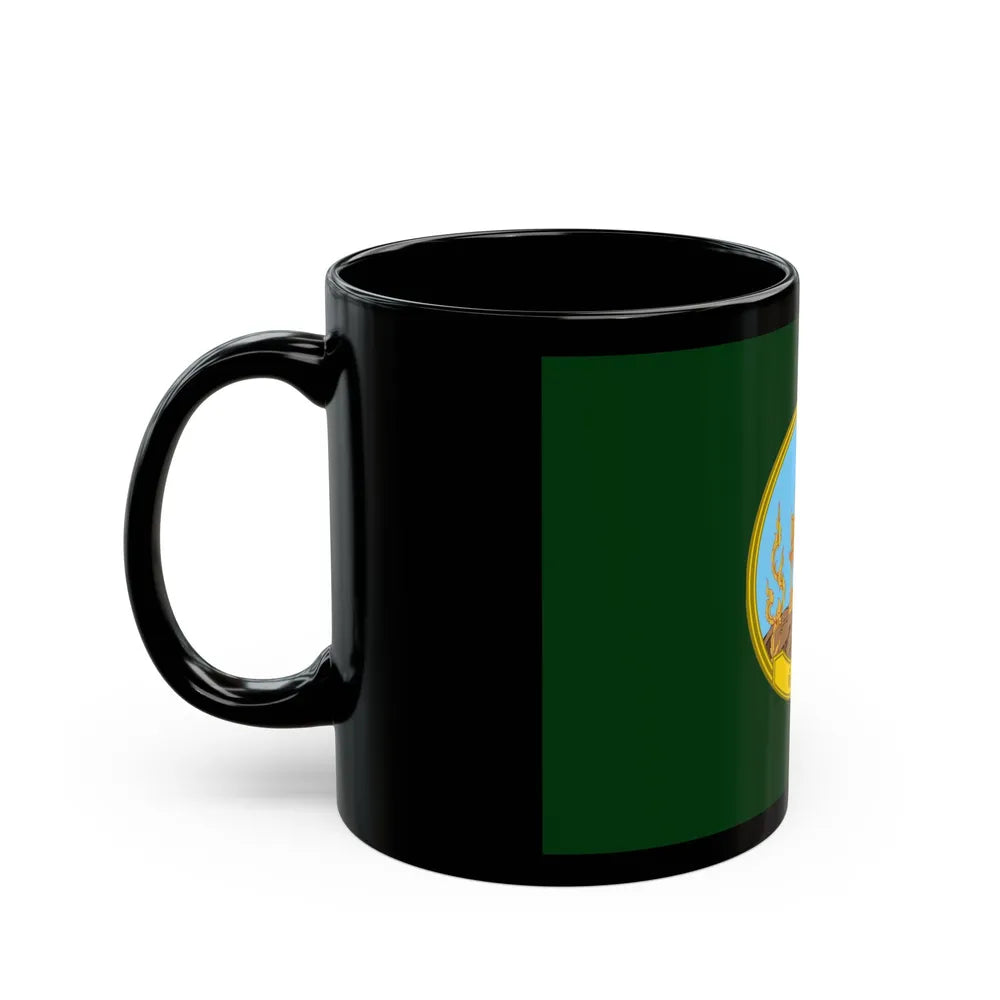 Flag of Ranong Province Thailand - Black Coffee Mug-Go Mug Yourself