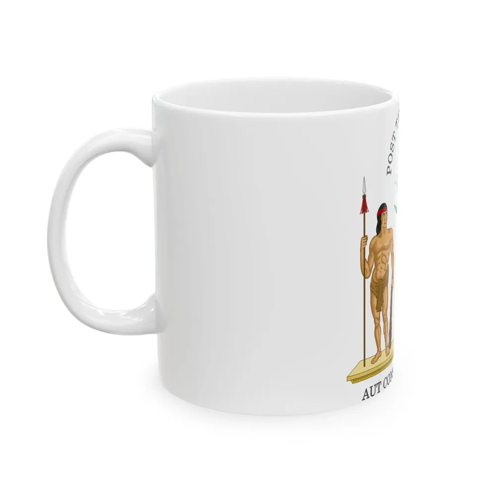 Coat of Arms of Chile (1812-1814) - White Coffee Mug-Go Mug Yourself