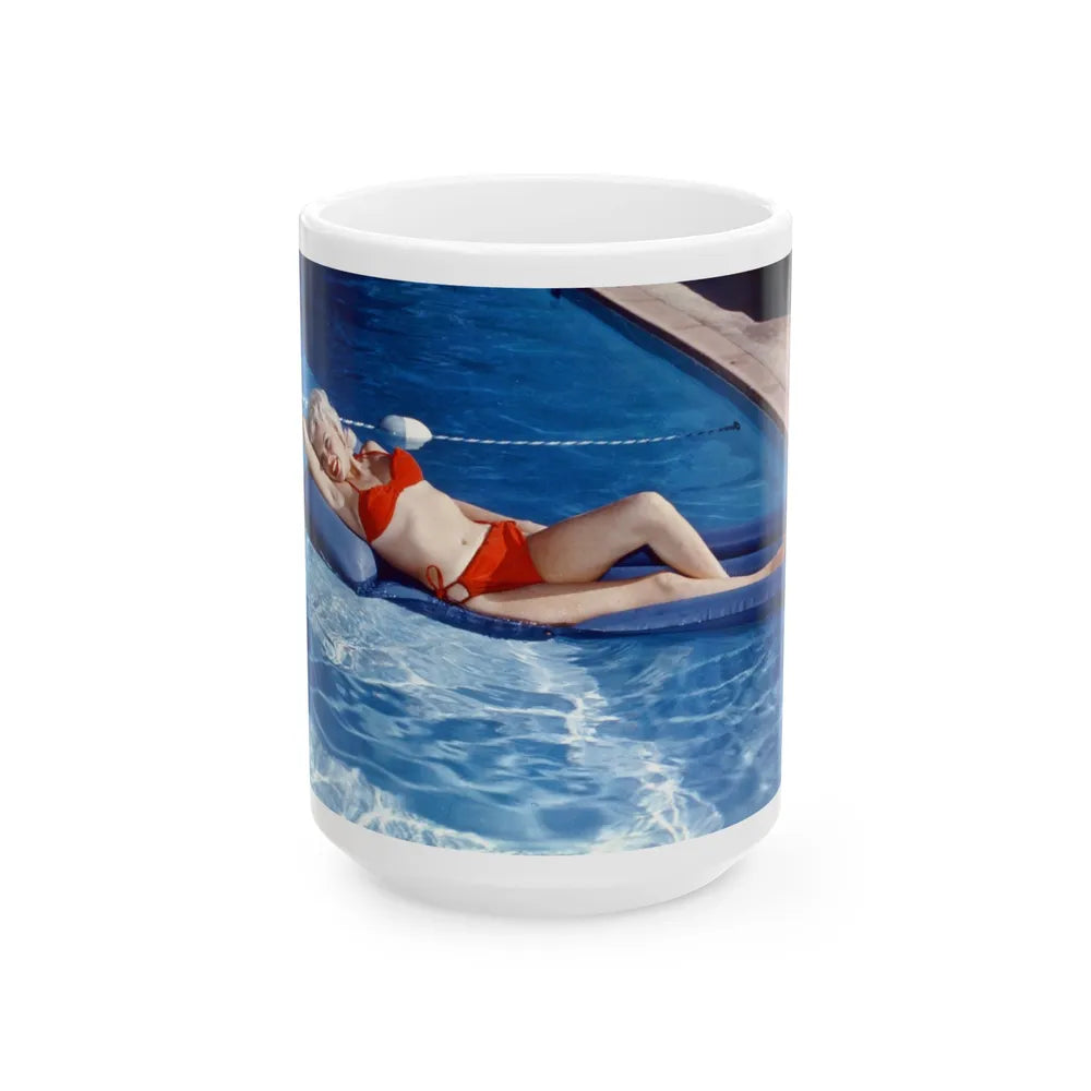 Jayne Mansfield #238 (Vintage Female Icon) White Coffee Mug-15oz-Go Mug Yourself