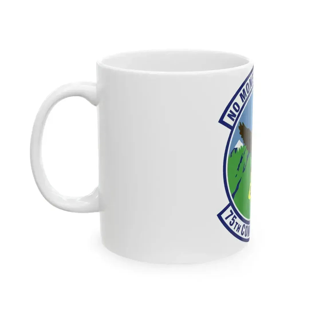 75th Comptroller Squadron (U.S. Air Force) White Coffee Mug - Go Mug Yourself