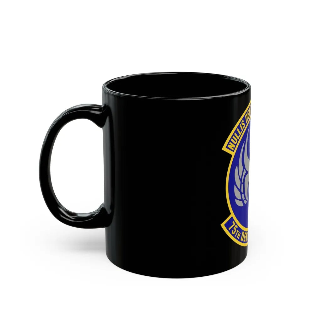 75th Dental Squadron (U.S. Air Force) Black Coffee Mug-Go Mug Yourself