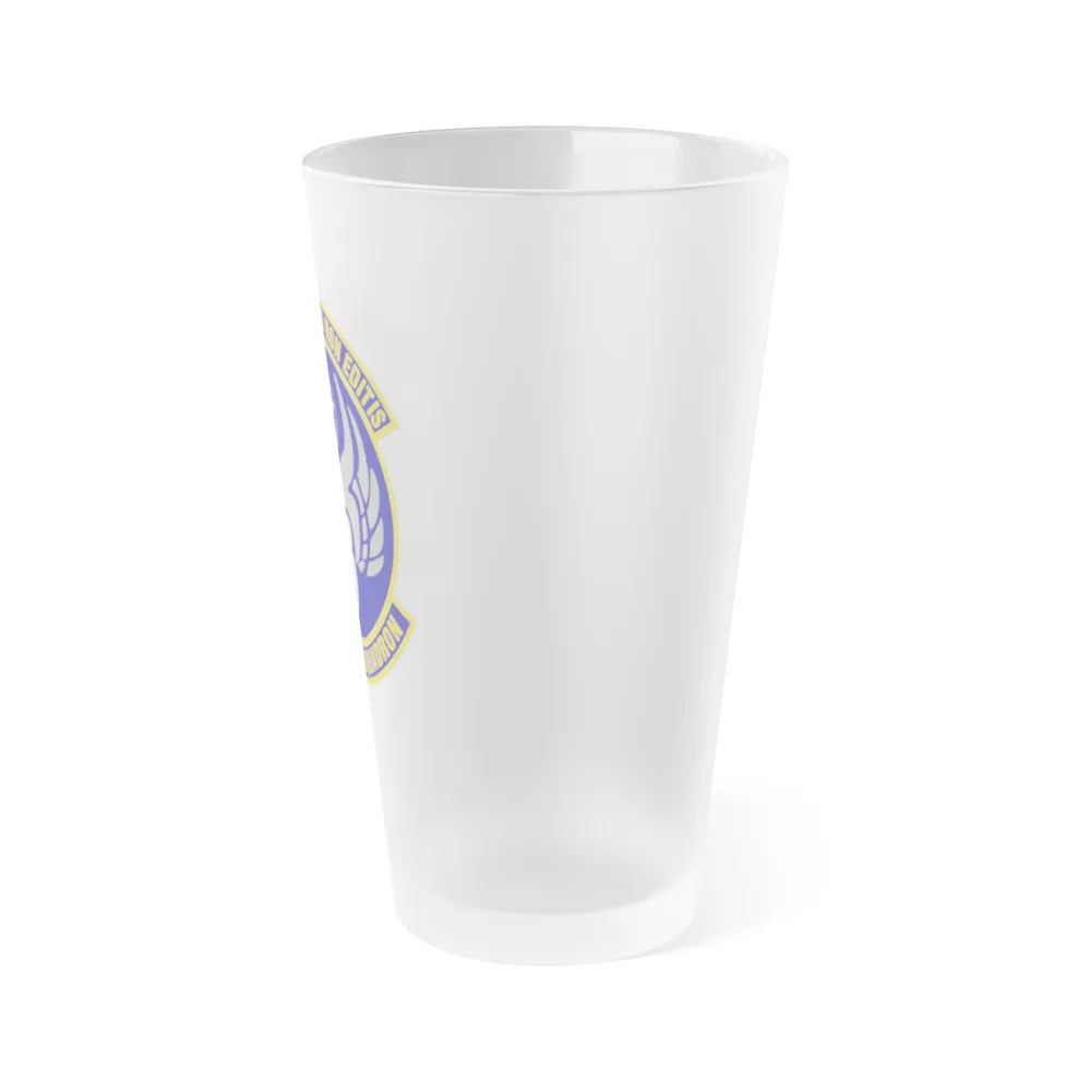 75th Dental Squadron (U.S. Air Force) Frosted Pint Glass 16oz-Go Mug Yourself