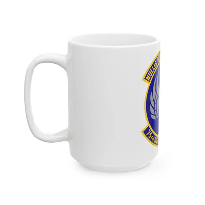 75th Dental Squadron (U.S. Air Force) White Coffee Mug-Go Mug Yourself