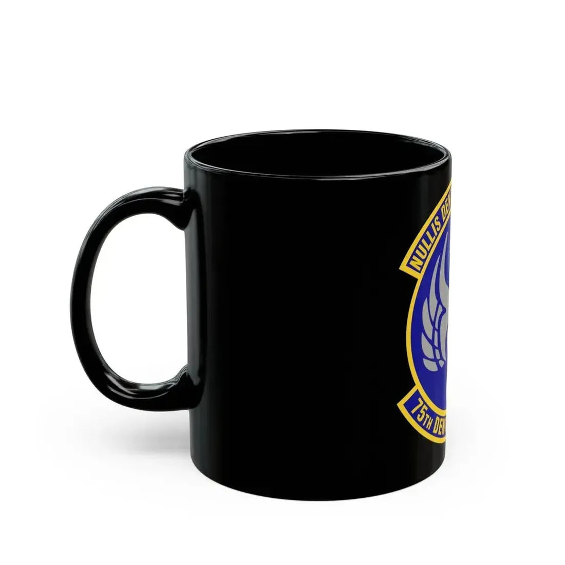 75th Dental Squadron (U.S. Air Force) Black Coffee Mug - Go Mug Yourself
