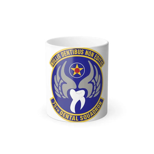 75th Dental Squadron (U.S. Air Force) Color Changing Coffee Mug 11oz - Go Mug Yourself