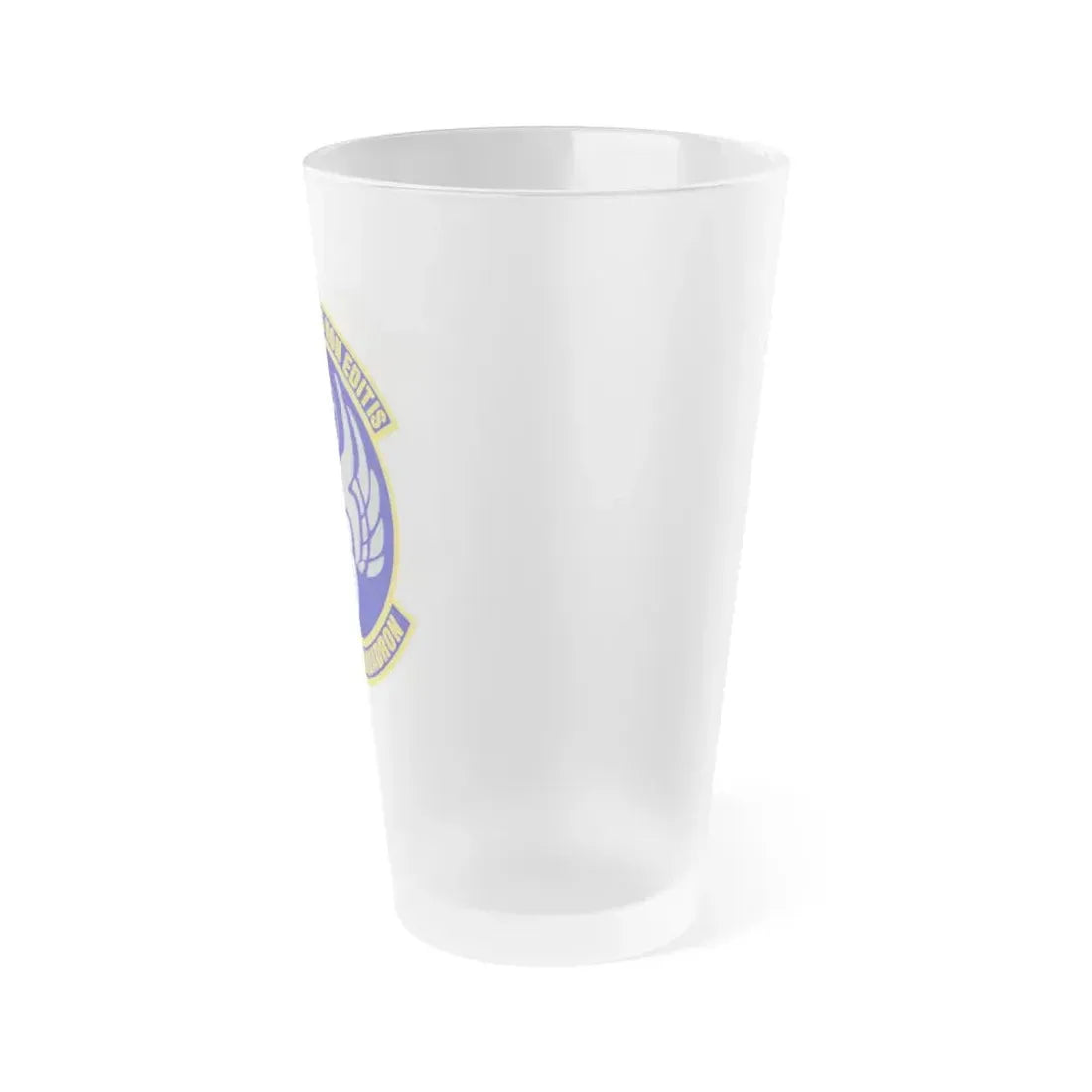 75th Dental Squadron (U.S. Air Force) Frosted Pint Glass 16oz - Go Mug Yourself