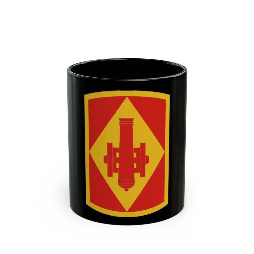 75th Field Artillery Brigade (U.S. Army) Black Coffee Mug-11oz-Go Mug Yourself