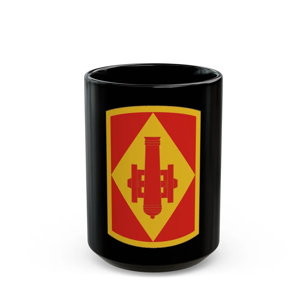 75th Field Artillery Brigade (U.S. Army) Black Coffee Mug-15oz-Go Mug Yourself