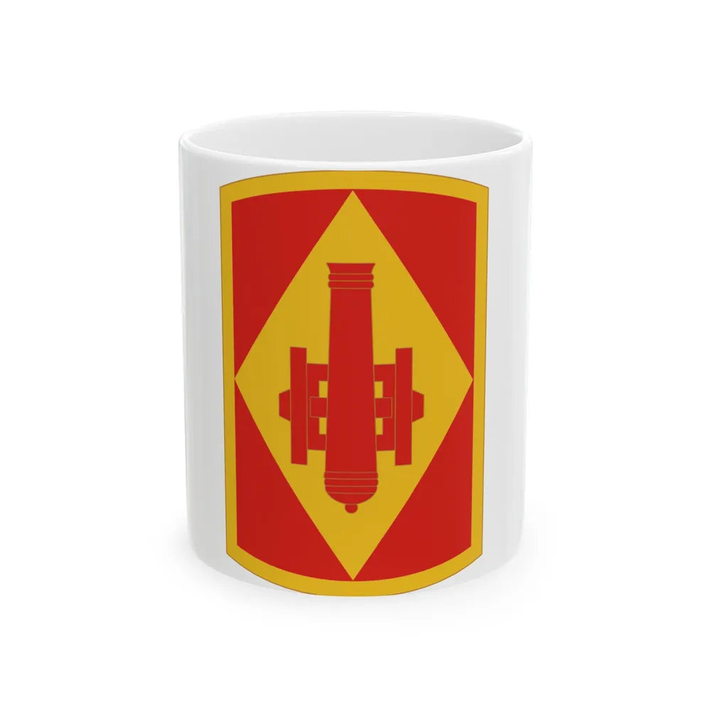 75th Field Artillery Brigade (U.S. Army) White Coffee Mug-11oz-Go Mug Yourself