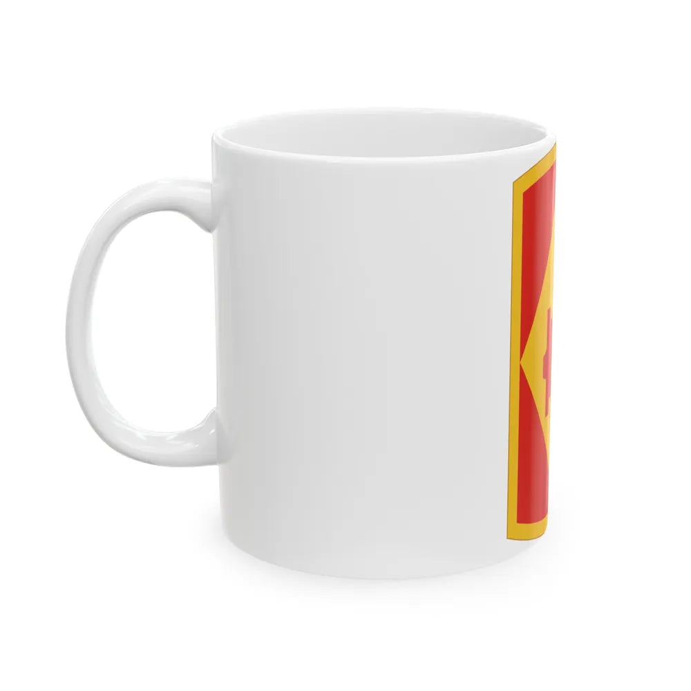 75th Field Artillery Brigade (U.S. Army) White Coffee Mug-Go Mug Yourself